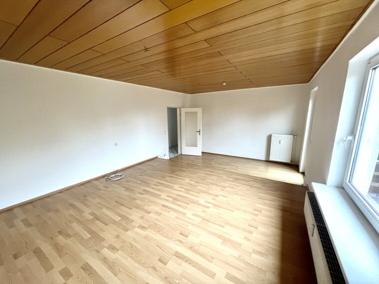Wohnung leer