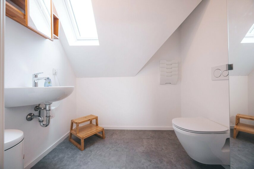 WC Dachgeschoss