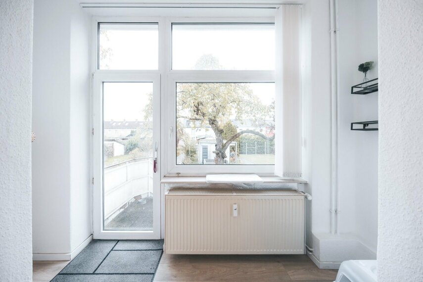 Ausblick in den Garten