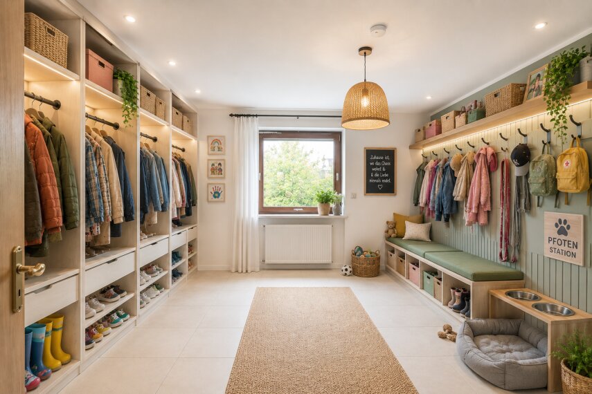 ... eine Familiengarderobe 