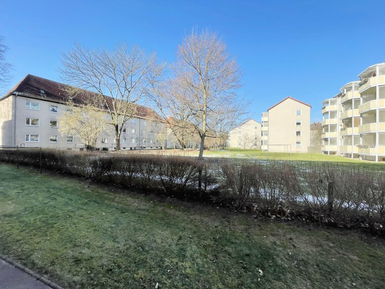 Aussicht hinter dem Haus