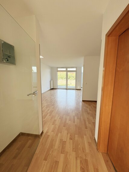 Blick ins Wohnzimmer