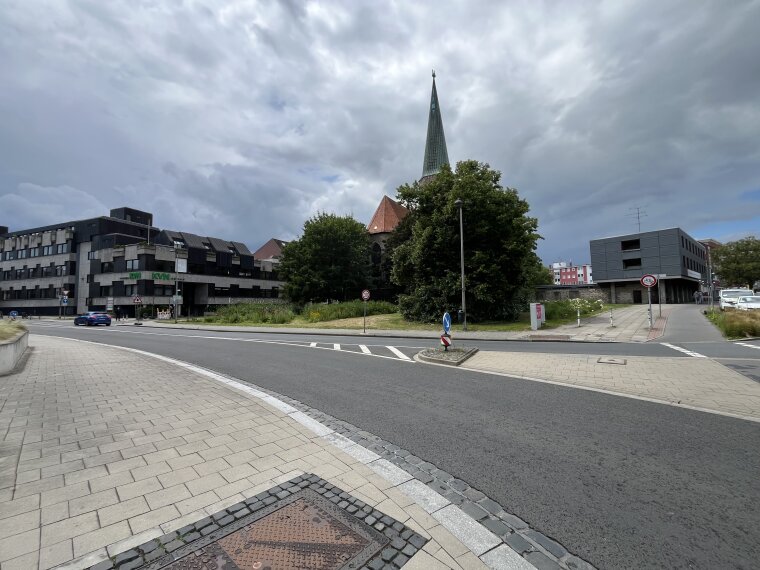Ruhige Seitenstraße