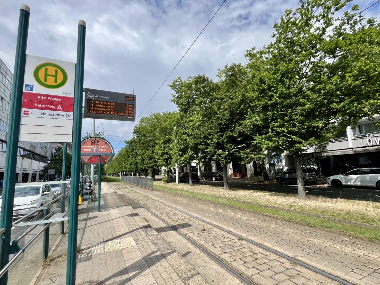 ÖPNV fast direkt an der Tür