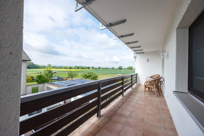 Balkon mit Ausblick