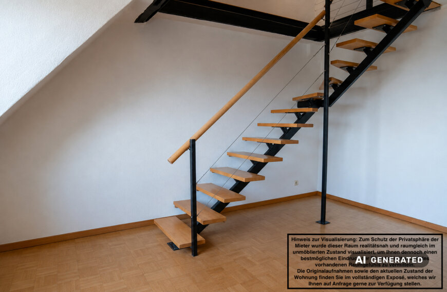 Visualisierung: leere Galerie