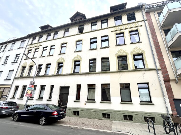 Vorderansicht des Gebäudes 