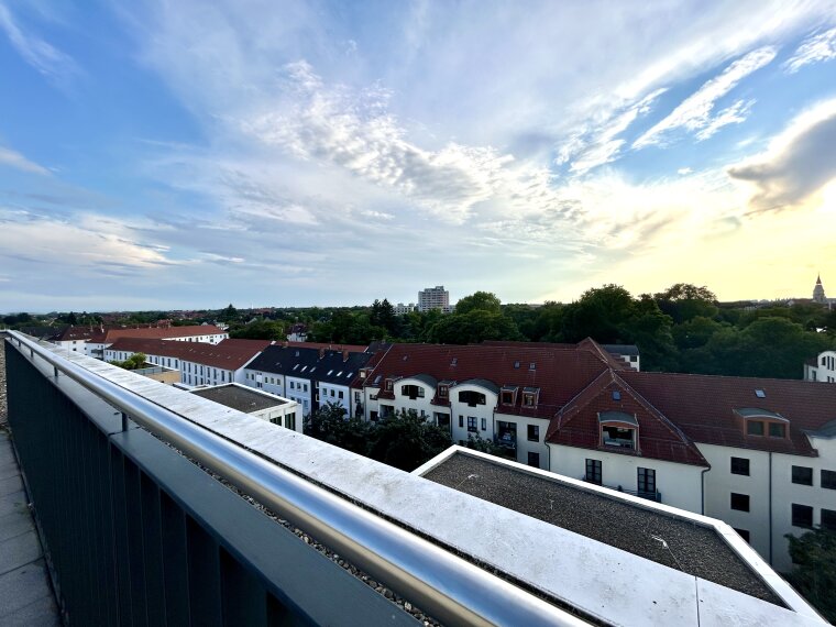 Ruhige Aussicht ins Grüne