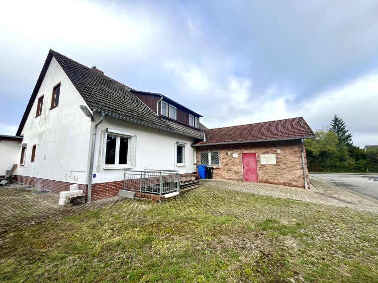 Anbau, Werkstatt, Werbefläche